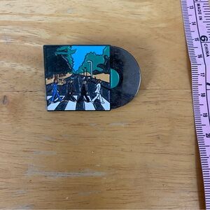 The Beatles Abbey Road Brooch - Black, Blue, Green